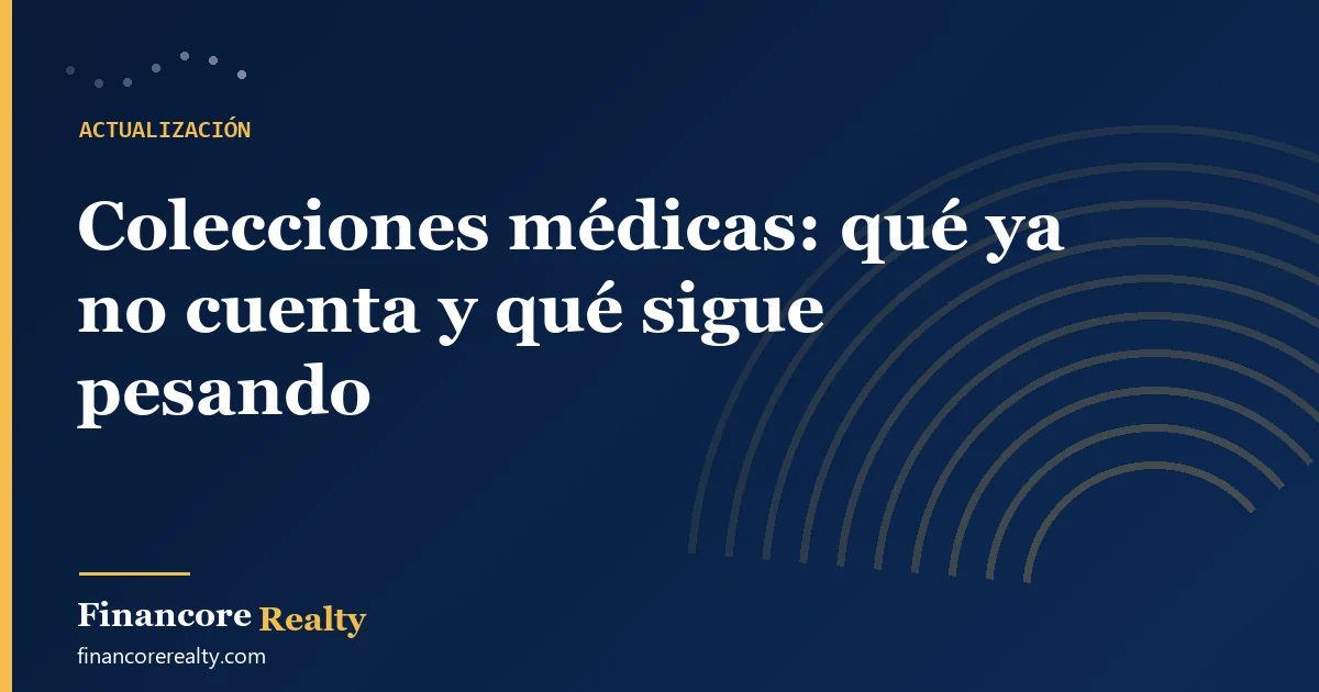 Colecciones médicas: qué ya no cuenta y qué sigue pesando